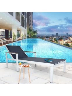 Braylee Reclining Chaise Lounge -Charming Outdoors Shop 8612262 01v