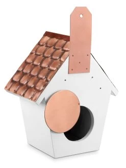 Classic Cottage Bird House With Copper Roof 6 Classic Cottage Bird House With Copper Roof -Charming Outdoors Shop 8612273 02v
