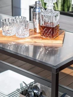 Veradek Outdoor Kitchen Series Counter Long - Stainless Steel -Charming Outdoors Shop 8612467 09V tif