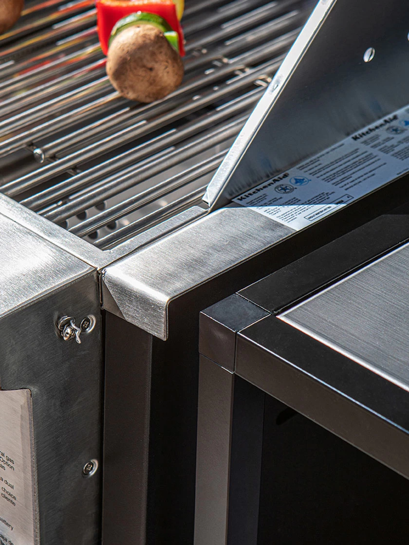 Veradek Outdoor Kitchen Series Counter Square - Stainless Steel 7 Veradek Outdoor Kitchen Series Counter Square - Stainless Steel - Image 7