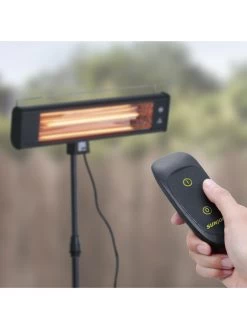 Sun Joe® 1500W Elec. Infrared OD Patio Heater, Adjust Ht. Range, W/Wall Bracket & Cover 12 Sun Joe® 1500W Elec. Infrared OD Patio Heater, Adjust Ht. Range, W/Wall Bracket & Cover -Charming Outdoors Shop 8612532 07v