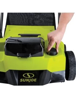 Sun Joe® 48V ION+ Cordless 15-Inch 5-Position Walk-Behind Lawn Dethatcher -Charming Outdoors Shop 8612541 11v
