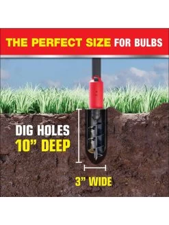 Rotoshovel Battery-Operated Garden Auger 12 Rotoshovel Battery-Operated Garden Auger -Charming Outdoors Shop 8612719 08v