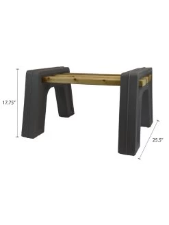 Custom Length Lightweight Indoor Or Outdoor Backless Bench Ends 18 Custom Length Lightweight Indoor Or Outdoor Backless Bench Ends -Charming Outdoors Shop 8612858gy 06v