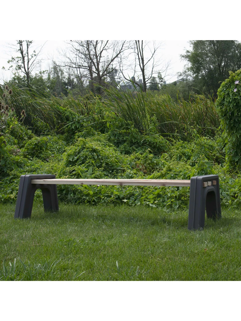 Custom Length Lightweight Indoor Or Outdoor Backless Bench Ends 6 Custom Length Lightweight Indoor Or Outdoor Backless Bench Ends - Image 6