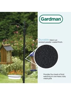 Gardman® Antique Finish Bird Feeding Station -Charming Outdoors Shop 8613186 03v