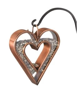 Heart Fly-Thru™ Bird Feeder -Charming Outdoors Shop 8613534 01v
