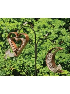 Heart Fly-Thru™ Bird Feeder -Charming Outdoors Shop 8613534 08v