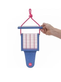 Color Pop Suet Feeder With Tail Prop From Recycled Plastic -Charming Outdoors Shop 8613787 05v