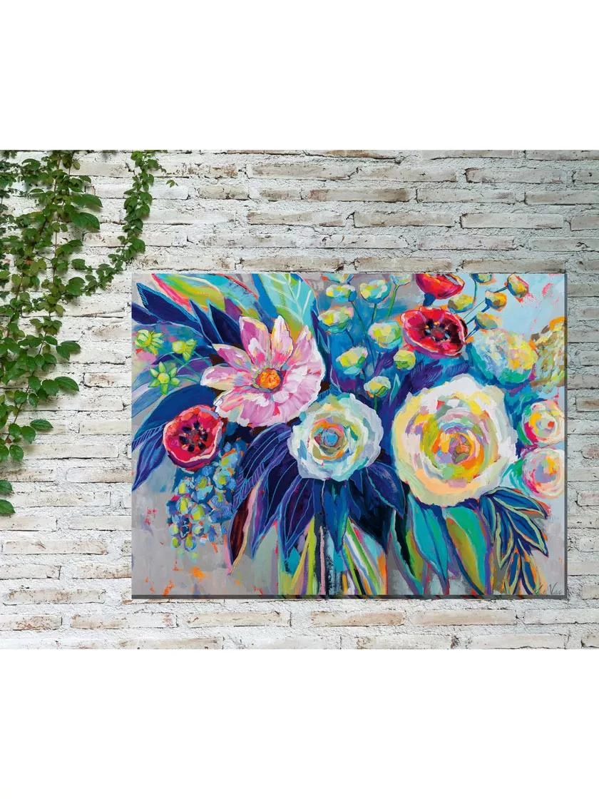 Floral Array Outdoor Wall Art 2 Floral Array Outdoor Wall Art - Image 2