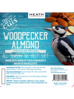 Woodpecker Almond Suet, 11.75 OZ, 12 Pack -Charming Outdoors Shop webimage 8613691 03V
